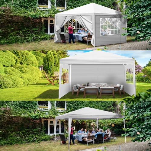 3x3m heavy duty gazebo marquee - 3x3m,