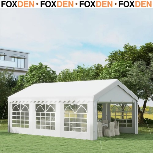 6x4m heavy duty garden marquee - heavy,