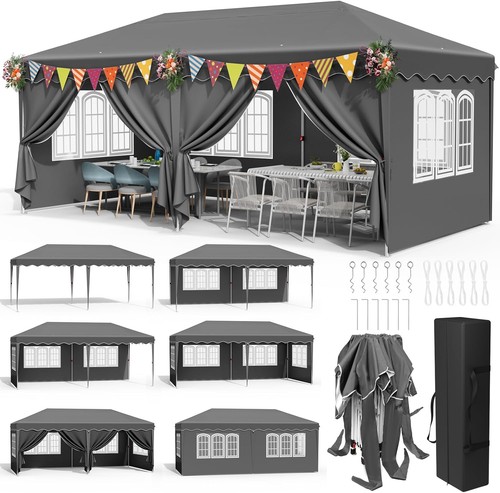 Pop gazebo 3x6m - pop, heavy