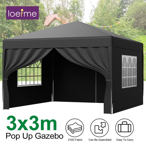Loefme pop gazebo 3x3m - up,