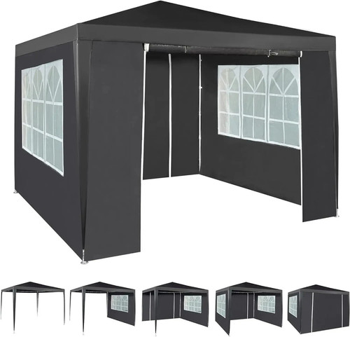 3x3m heavy duty gazebo marquee - gazebo,