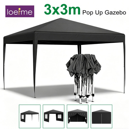 3x3m heavy duty gazebo - 3x3m,