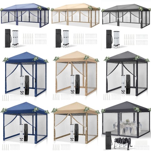 Pop gazebo 2x2m - 2x2m, 3x3m