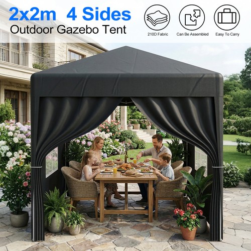 2x2m gazebo marquee - 2x2m, up