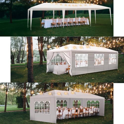 3x9m heavy duty gazebo marquee - heavy,