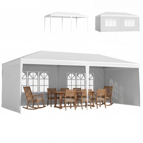 Outsunny garden gazebo - 6m,