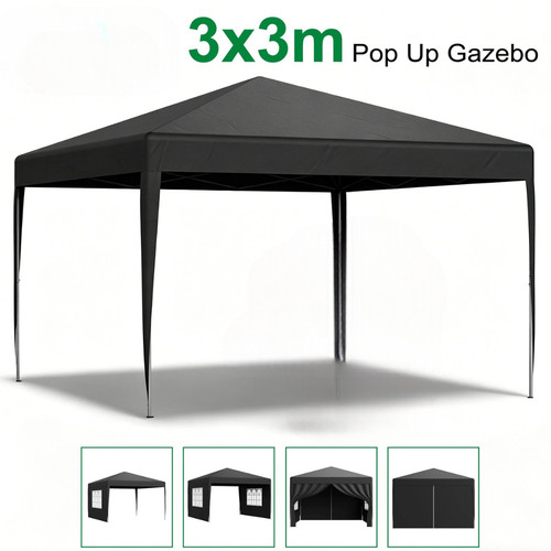 3x3m heavy duty gazebo marquee - heavy,