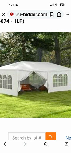 White rectangular party - white,