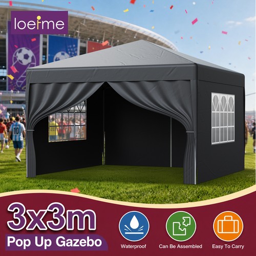 Grey 3x3m pop - grey, up