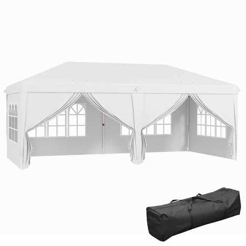Outsunny 3x6m pop gazebo - pop,