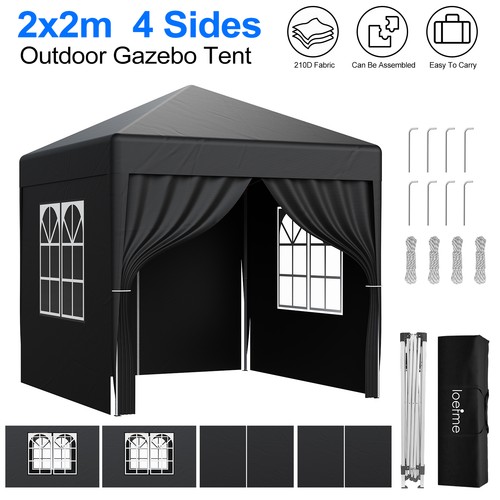 Garden pop up gazebo - 2m,